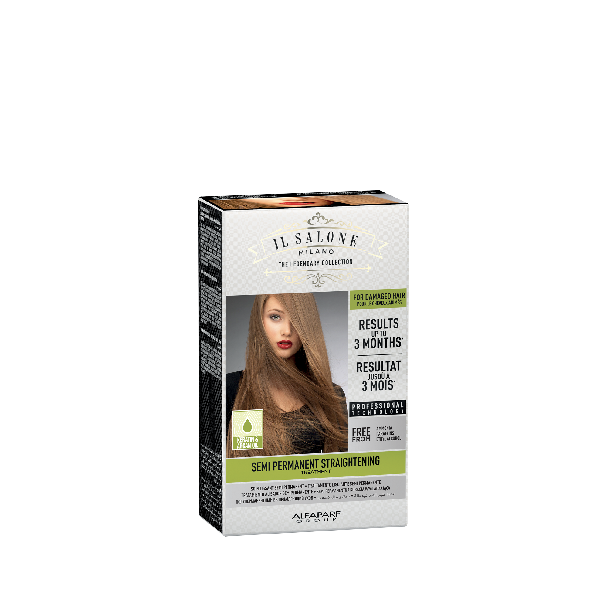 Semipermanent straightening kit Il Salone Milano